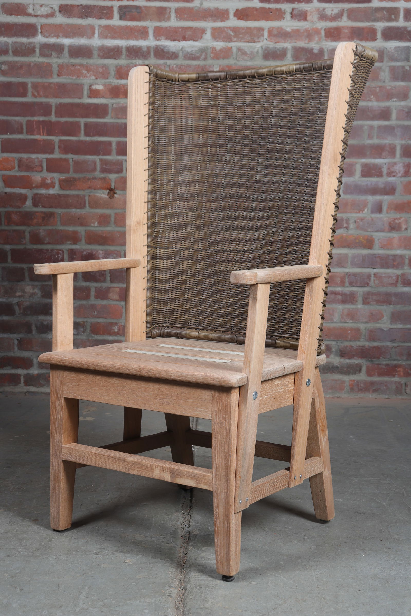 Contemporary Orkney Island Teak Patio Chair (1 of 10)