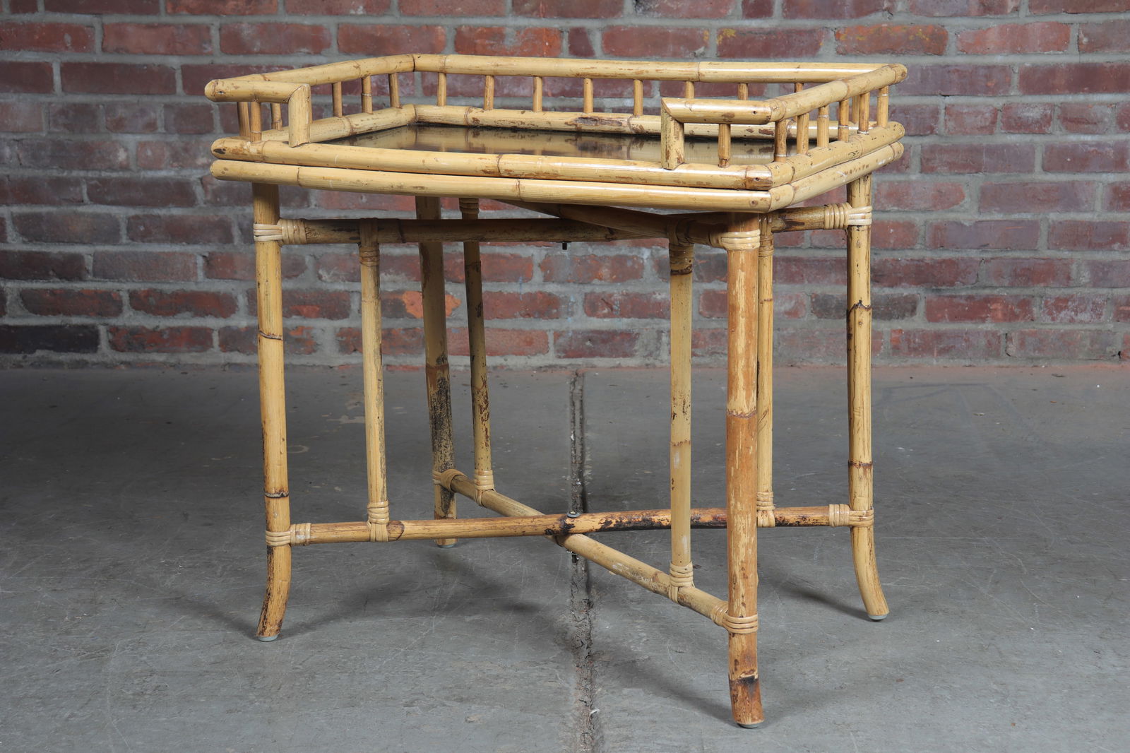 Bamboo Detachable Tea Table and Tray (1 of 9)