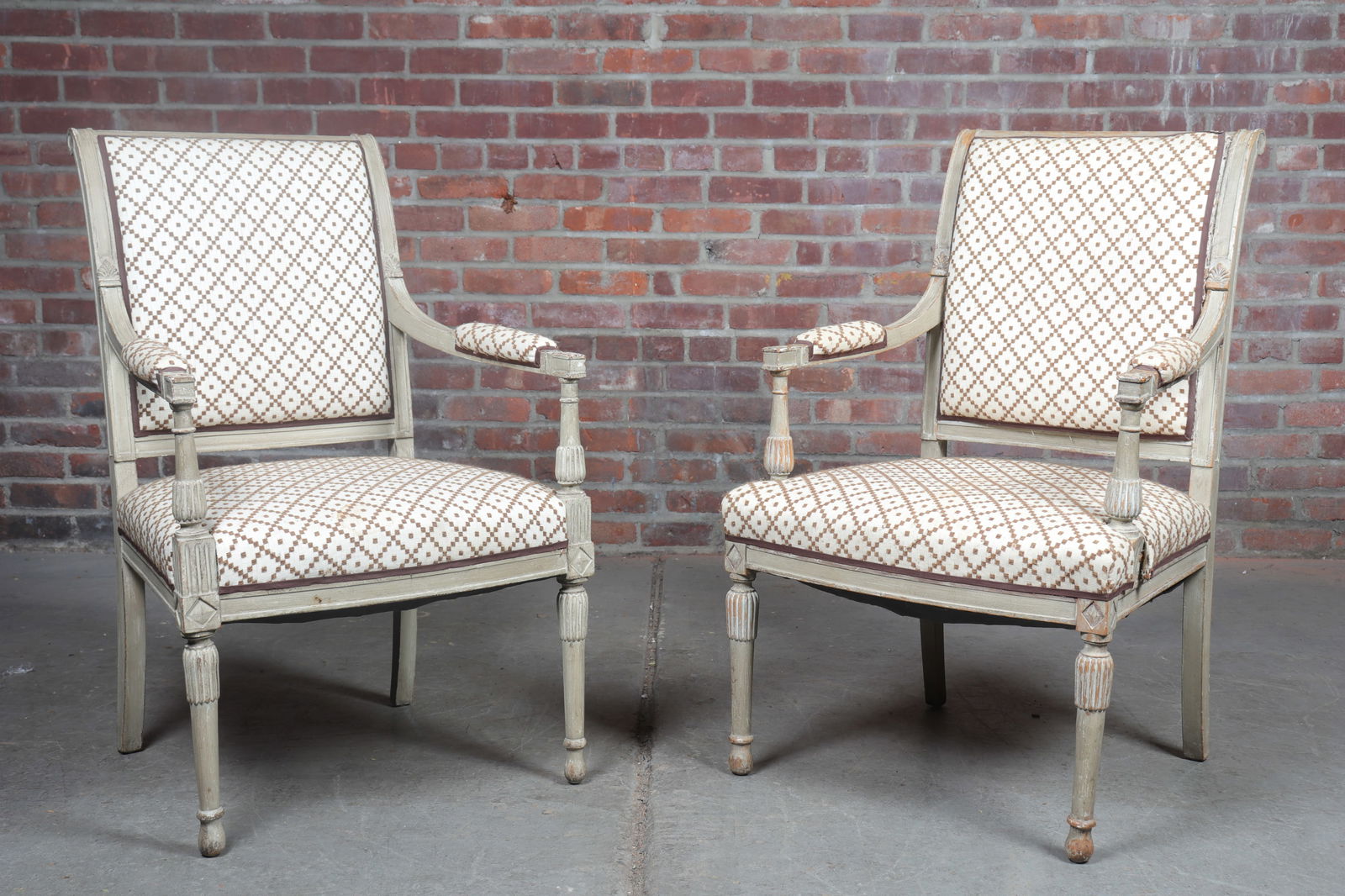 Pair of  18th Century French Bergere Chairs (1 of 2)