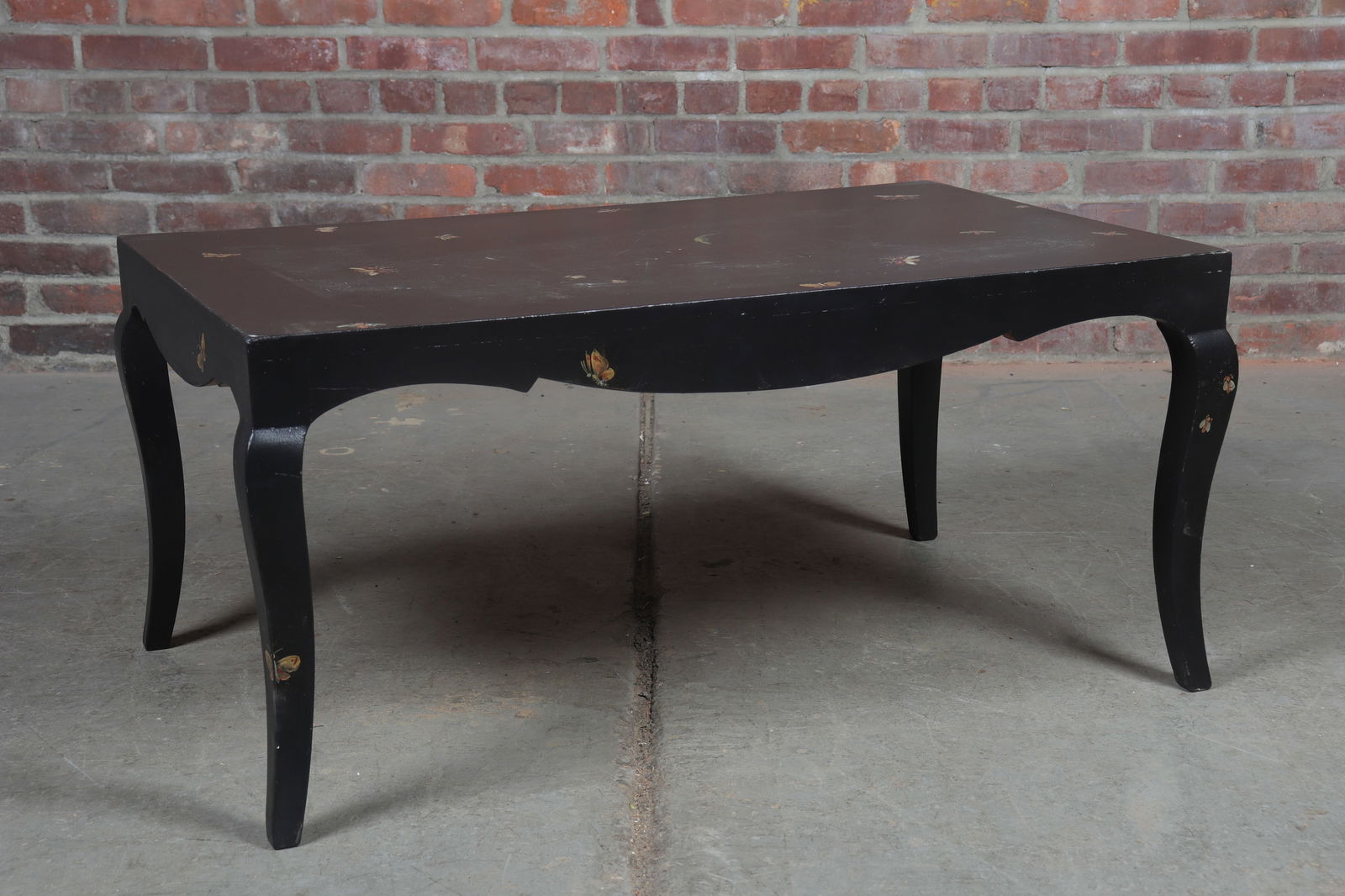Hand Painted Contemporary Chinoiserie Style Coffee Table (1 of 9)