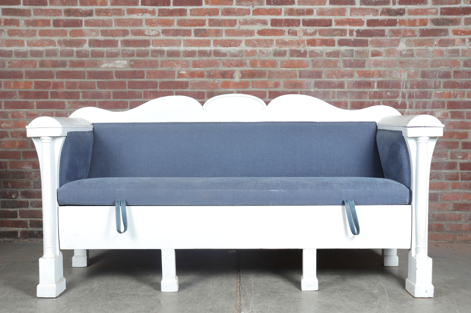 Vintage Scandinavian Storage Bench (1 of 10)