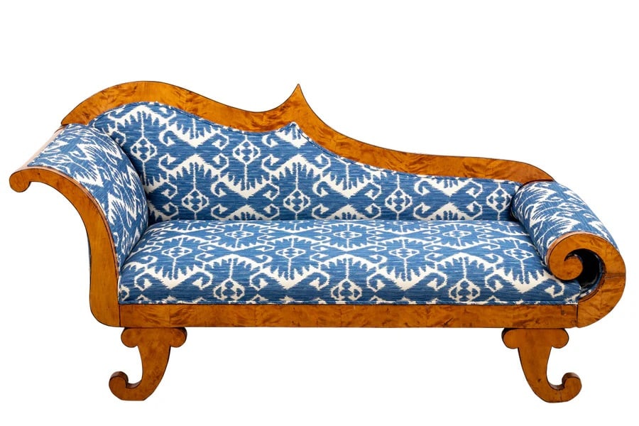 Biedermeier Chaise Lounge (1 of 9)