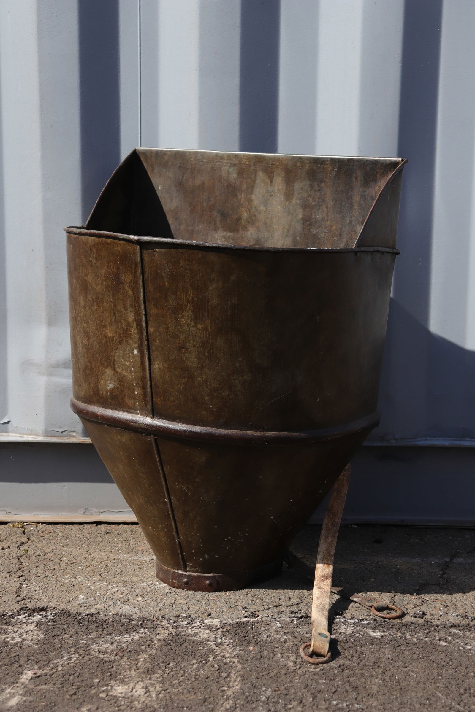 Antique French Tole Grape Picking Basket (1 of 9)