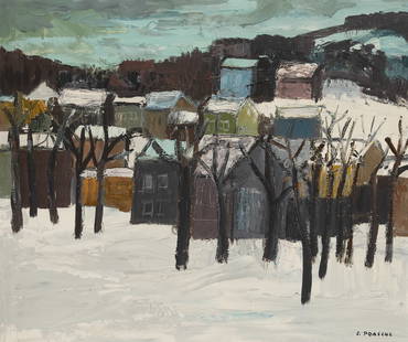 STEFAN PRASCHL* (Vienna 1910 - 1994 Vienna): STEFAN PRASCHL* (Vienna 1910 - 1994 Vienna)Winter landscapeoil/board, 61 x 71,5 cmsigned S. PraschlESTIMATE &euro; 1000 - 2000STARTING PRICE &euro; 1000</