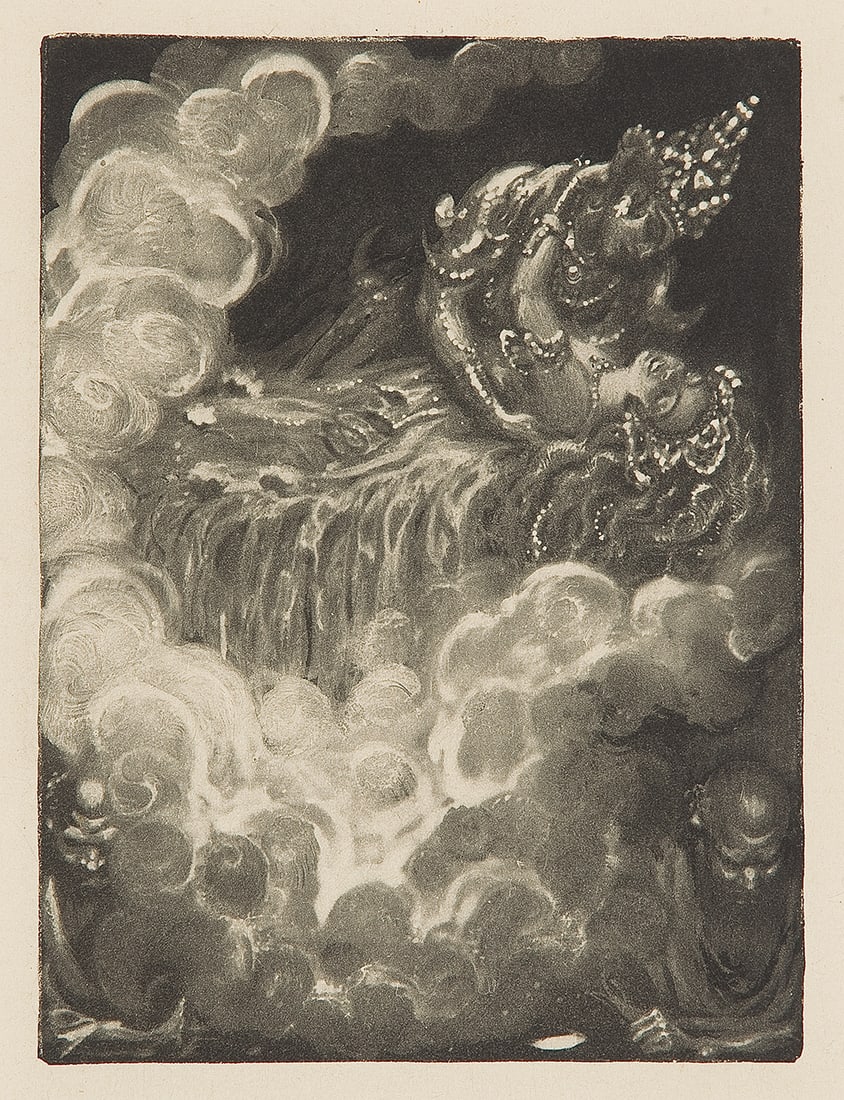 RICHARD TESCHNER (Carlsbad 1879 - 1948 Vienna): RICHARD TESCHNER (Carlsbad 1879 - 1948 Vienna)Couplelithograph/paper 14,3 x 10,8 cmESTIMATE °€ 150 - 300STARTING PRICE °€ 150The Austria