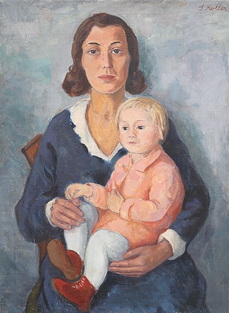 SYLVIA KOLLER* (Nürnberg 1898 - 1963 Oberwaltersdorf bei Baden) (1 of 3)