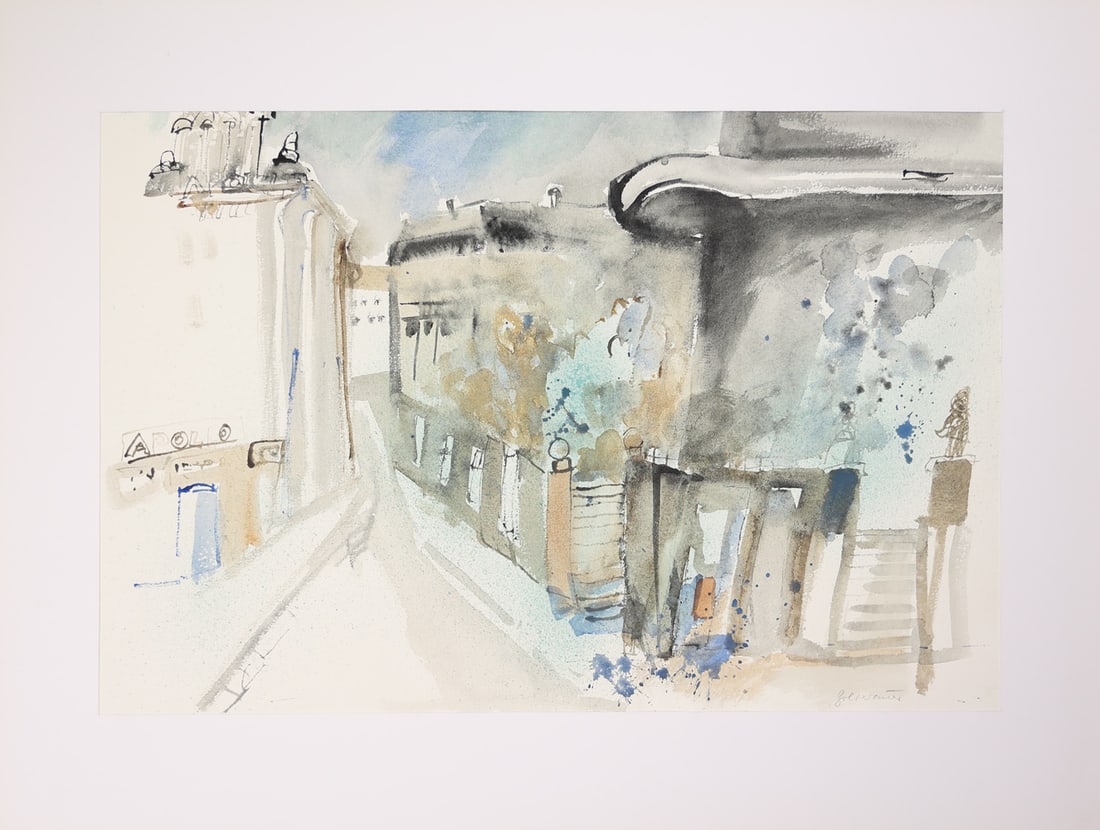 Christl Bolterauer* (born 1933): Christl Bolterauer* (born 1933)Esterhazy parkwatercolor/paper 36,5 x 53,3 cmsigned BolterauerSCHÄTZPREIS / ESTIMATE € 300 - 500STARTPREIS / STARTING PRICE € 300Austrian artist of the 20th