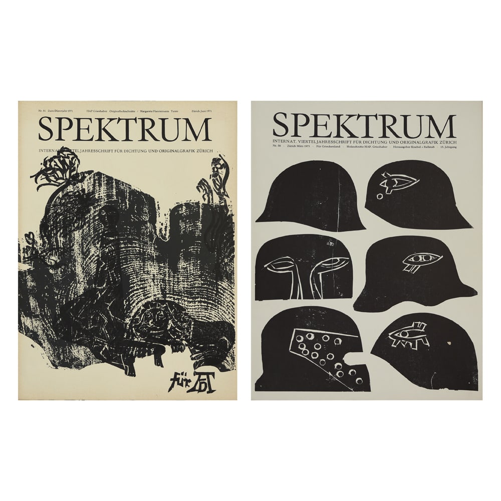 Helmut Andreas Paul Grieshaber* (Rot an der Rot 1909 - 1981 Eininger unter Achalm) (1 of 3)