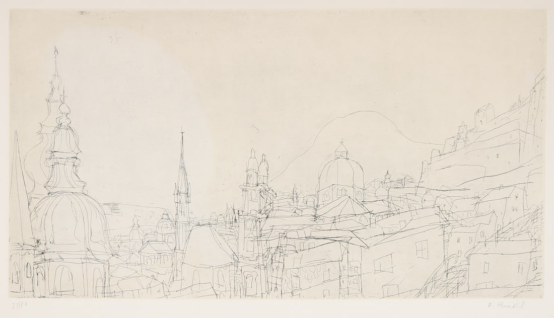 Rudolf Hradil* (Salzburg 1925 - 2007 Vienna) (1 of 3)