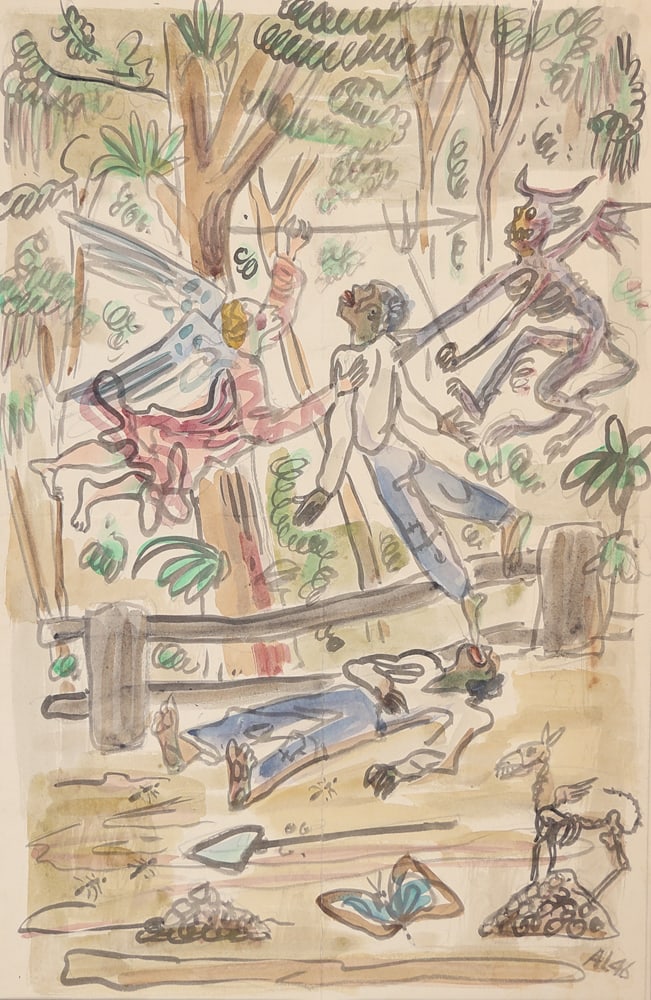 Axl Leskoschek* (Graz 1889 - 1976 Vienna) (1 of 2)