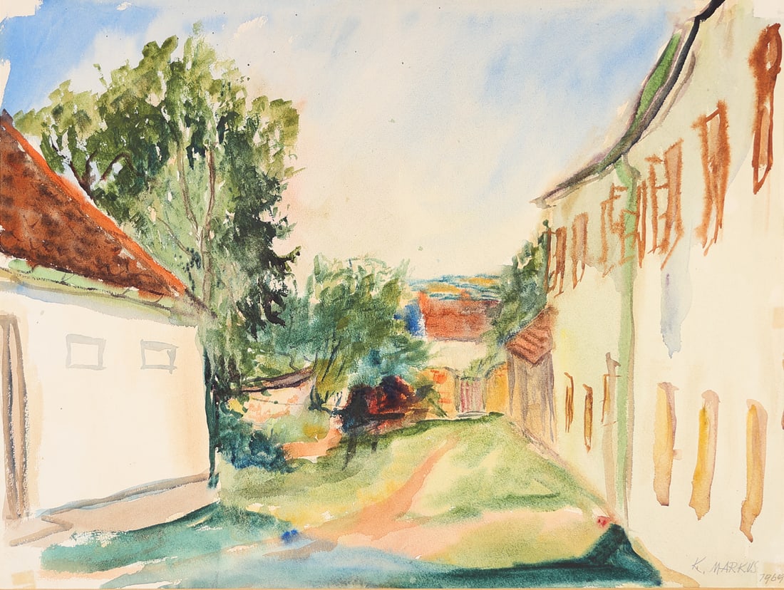 Karl Markus* (Olmuetz-Rolsberg 1899 - 1974 Vienna) (1 of 2)