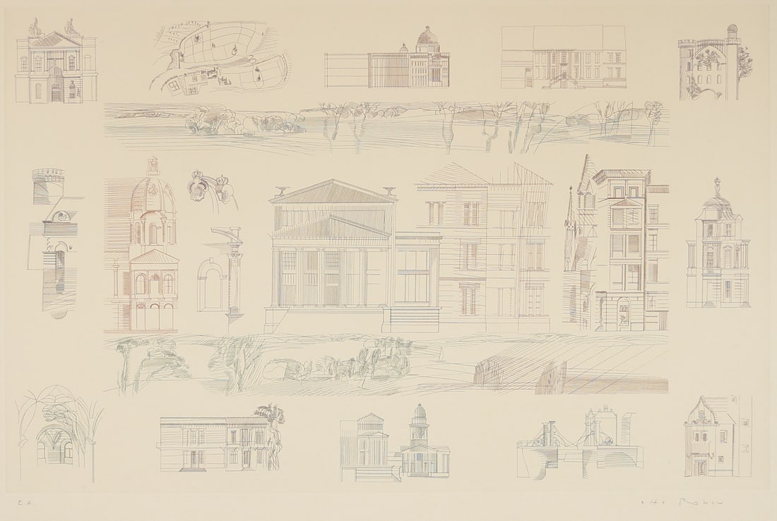 Otto Rohse* (Insterburg 1925 - 2016 Hamburg): Otto Rohse* (Insterburg 1925 - 2016 Hamburg)Berlinetching/paper 34,5 x 54 cmsigned Otto Rohseverso inscribed and numbered Berlin Nr. 2/91SCHÄTZPREIS / ESTIMATE °€ 80 - 150STARTPREIS / STARTING