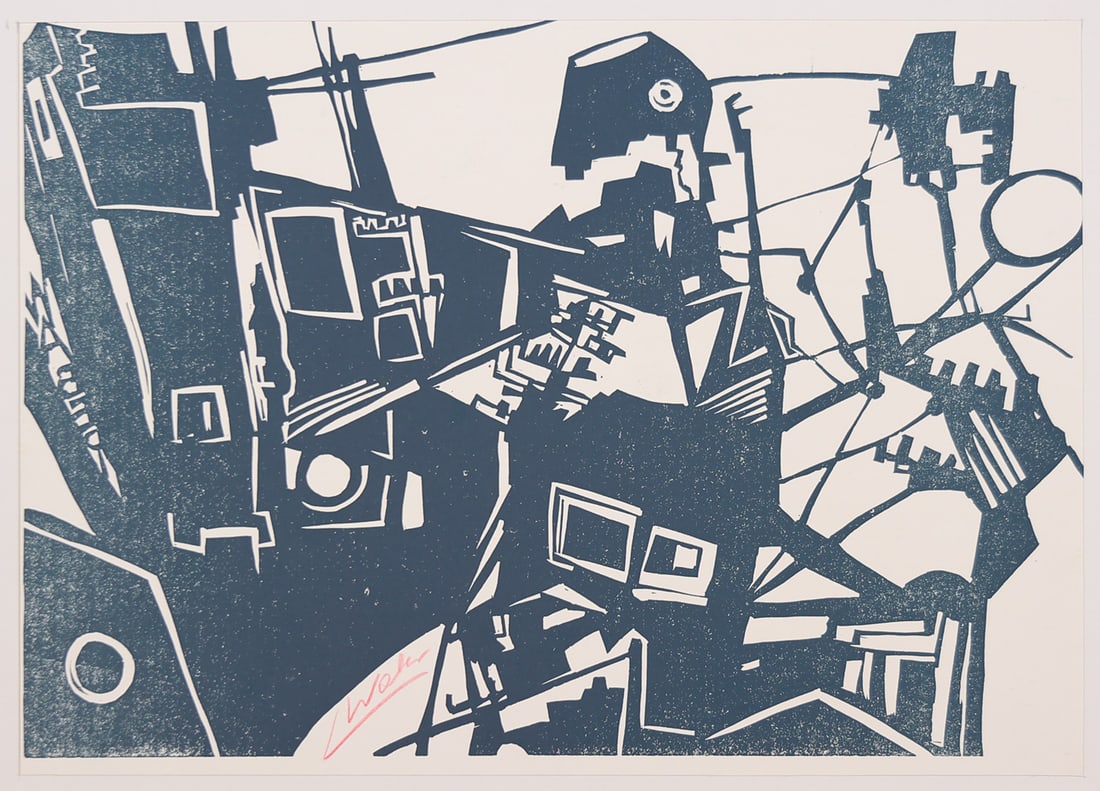 Linde Waber* (born 1940 in Zwettl): Linde Waber* (born 1940 in Zwettl)Houseswoodcut/paper 22,2 x 31,2 cmsigned L WaberSCHÄTZPREIS / ESTIMATE °€ 100 - 200STARTPREIS / STARTING PRICE °€ 100Linde Waber (born 1940 in Zwettl)