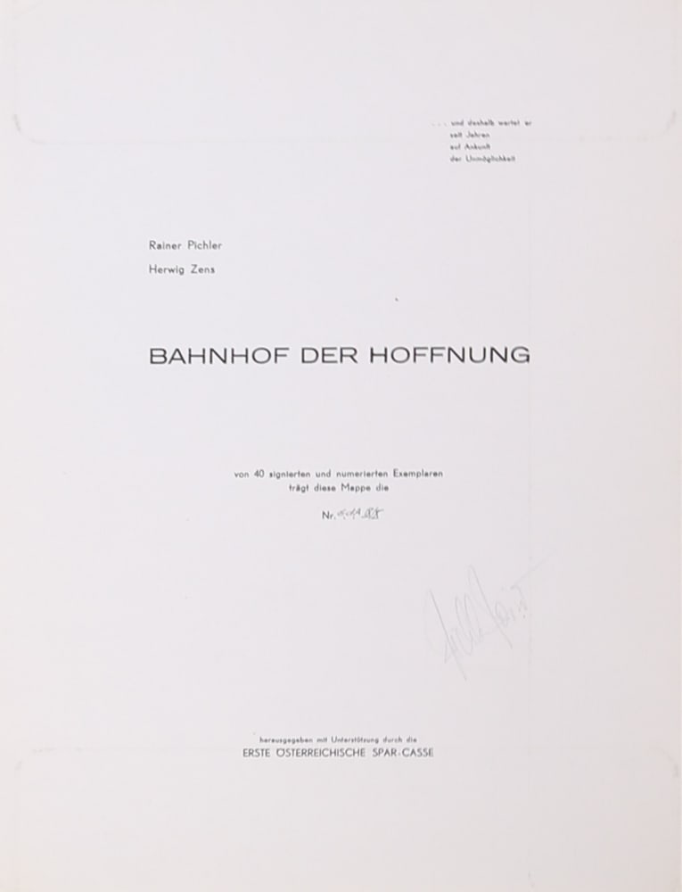 Herwig Zens* (Himberg 1943 - 2019 Vienna) (1 of 10)