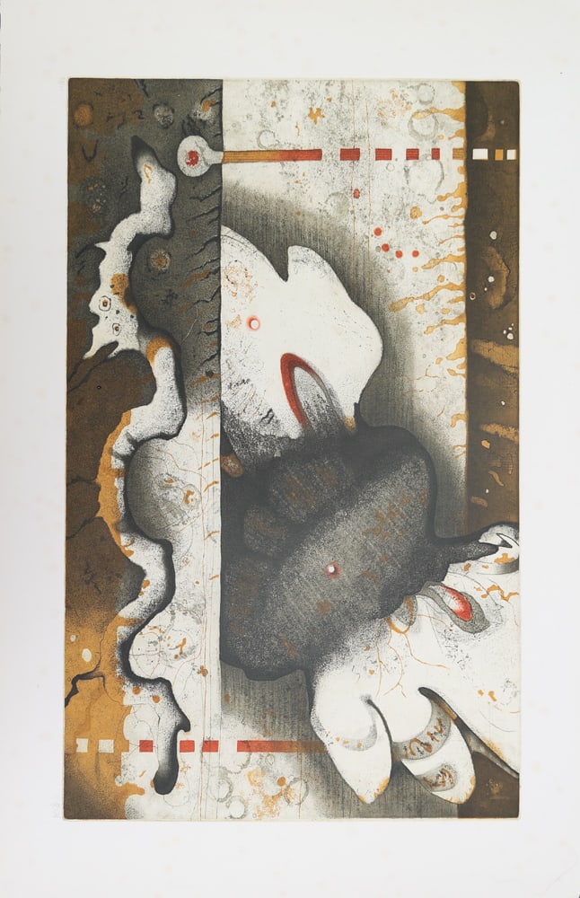 Heinrich Heuer* (Sophienhof 1934 - 2022 Vienna): Heinrich Heuer* (Sophienhof 1934 - 2022 Vienna)Catetching/paper 39,5 x 59,5 cmsigned Heuer, numbered 49/75SCHÄTZPREIS / ESTIMATE °€ 30 - 60STARTPREIS / STARTI