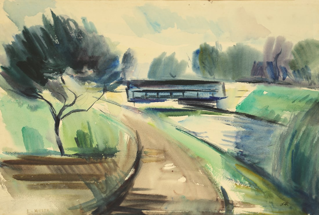 Ernst Huber* (Vienna 1895 - 1960 Vienna) (1 of 2)