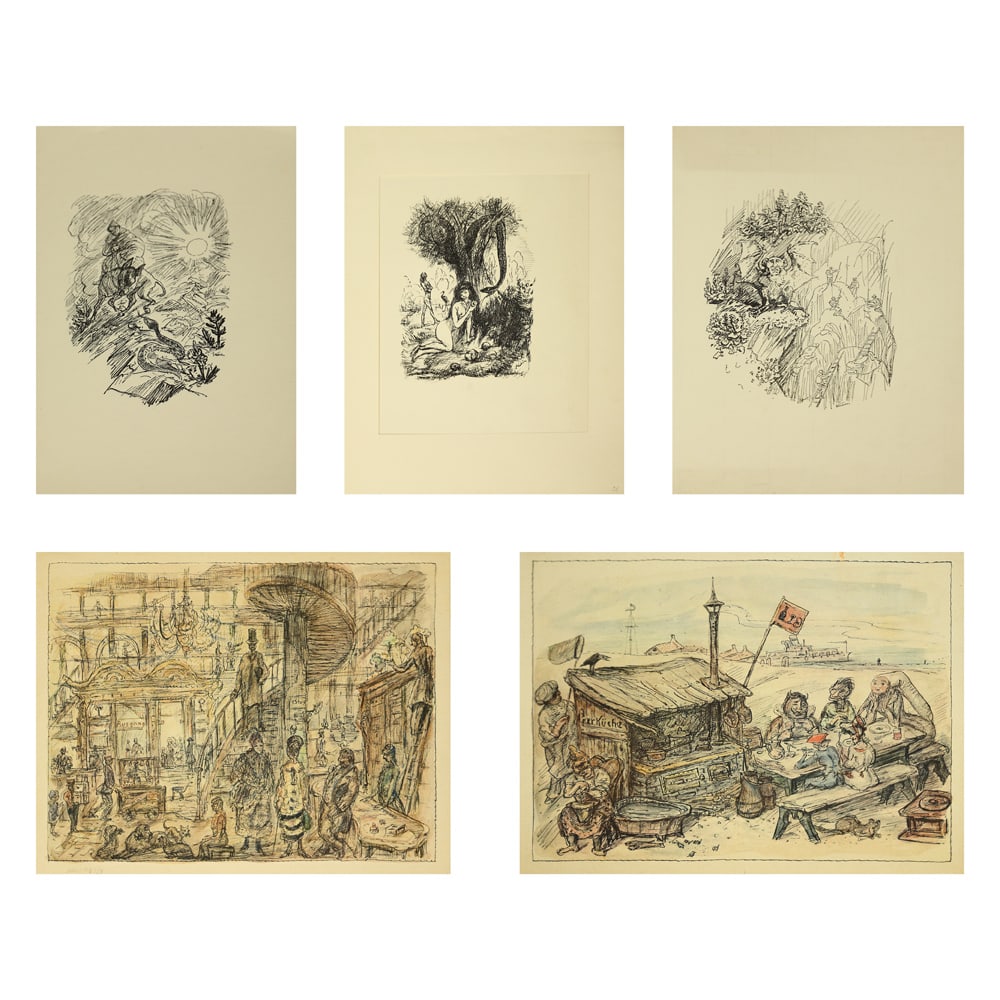 Alfred Kubin* (Leitmeritz 1877 - 1959 Wernstein am Inn) (1 of 11)