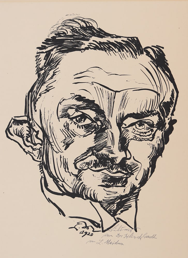 Ludwig Meidner* (Bernstadt an der Weide 1884 - 1966 Darmstadt) (1 of 2)