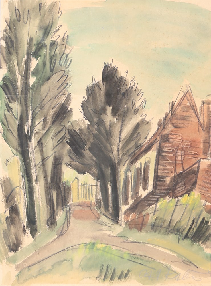 Carl Johann Rabus* (Kempten 1898 - 1983 Murnau am Staffelsee) (1 of 2)