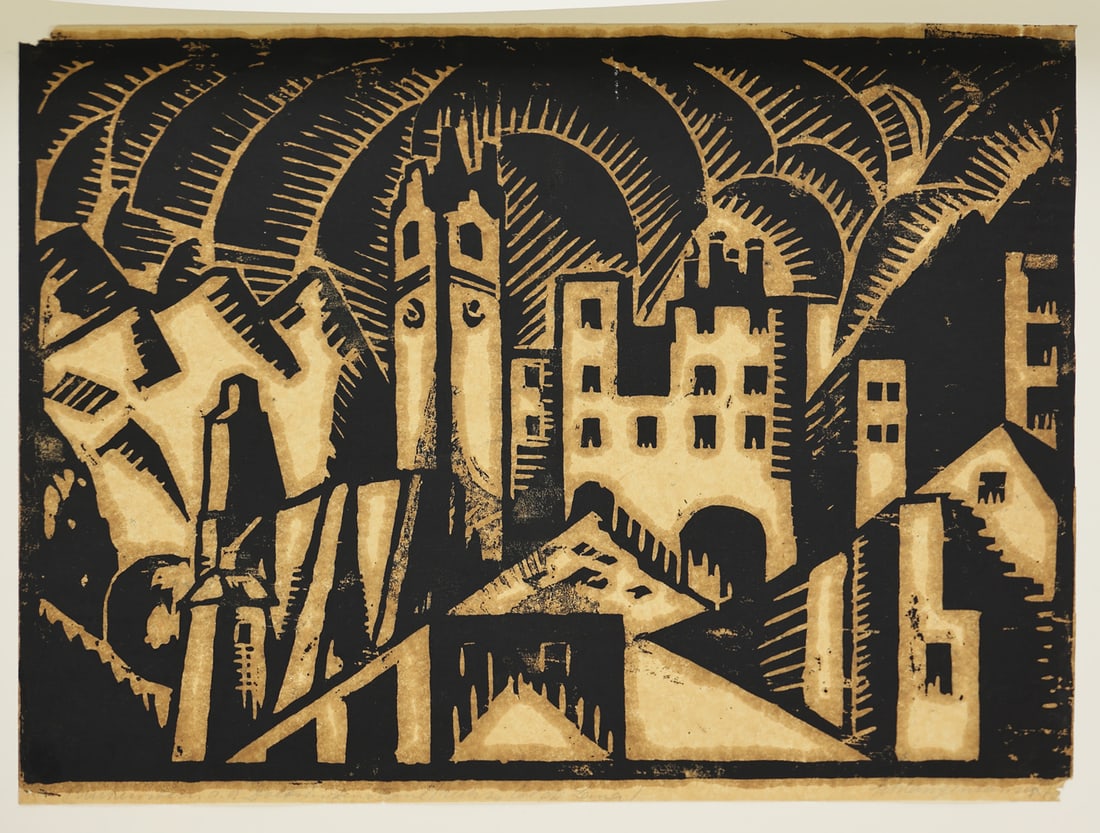 Emma Schlangenhausen (Tyrol 1882 - 1947 Salzburg) (1 of 2)