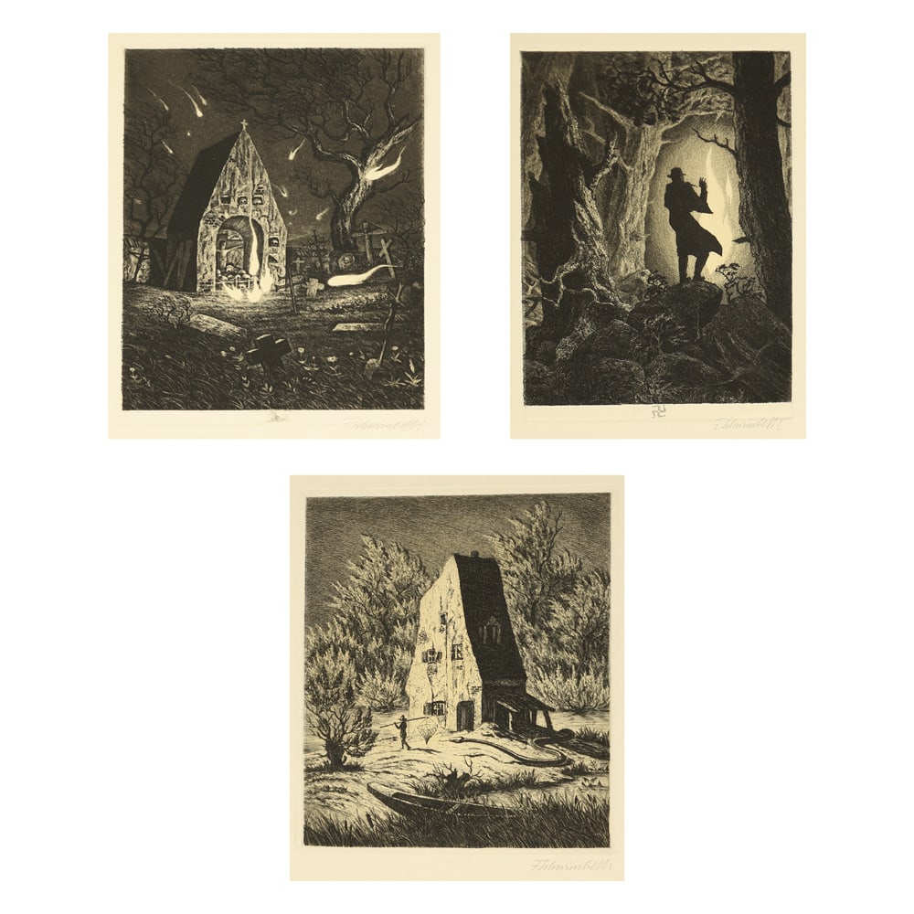 Fritz Schwimbeck* (Munich 1889 - 1977 Friedberg) (1 of 8)