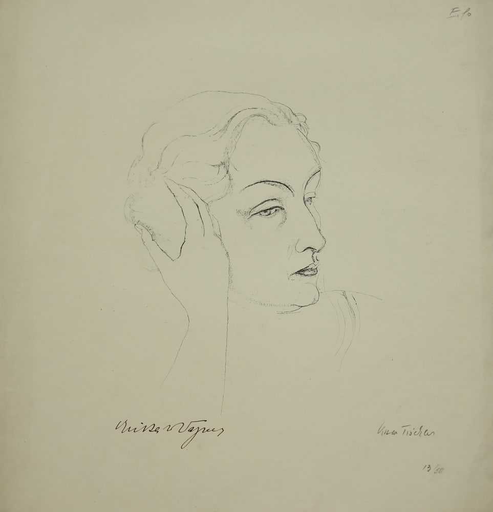 Viktor Tischler (Vienna 1890 - 1651 Beaulier-sur-Mer) (1 of 2)