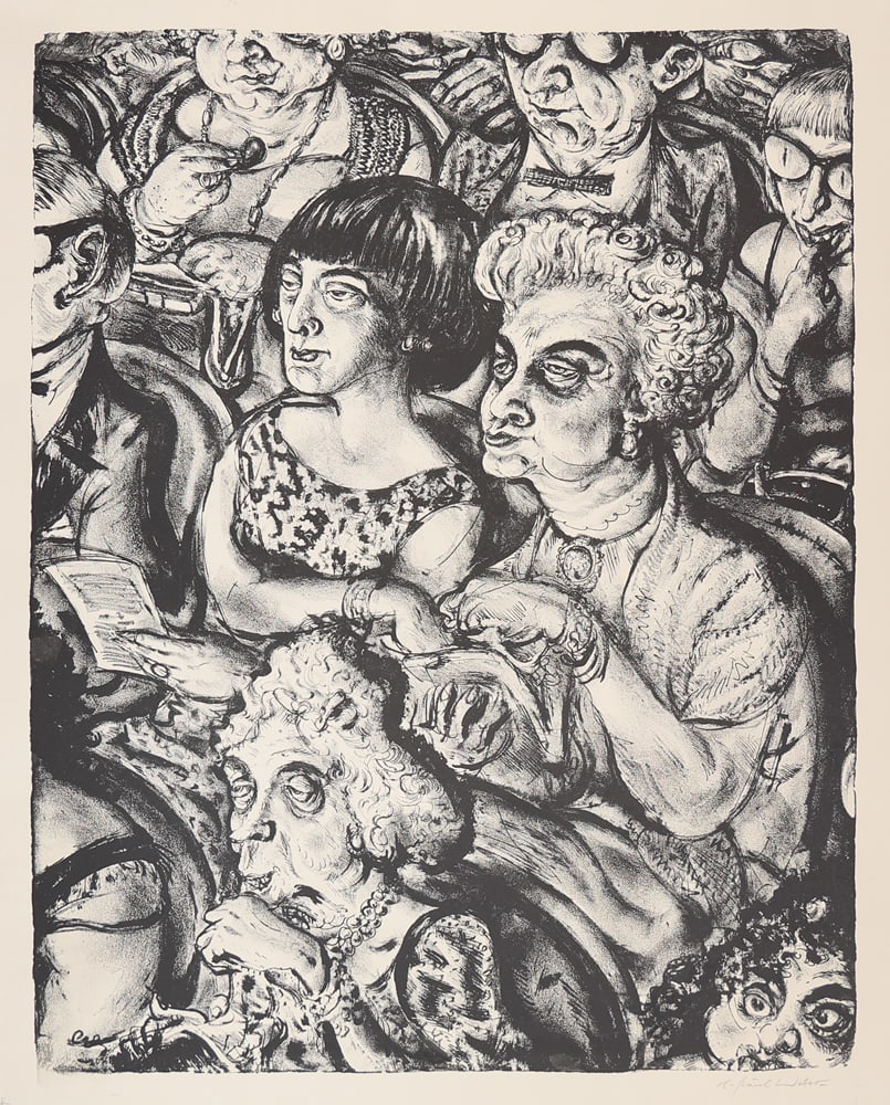 Andreas Paul Weber* (Arnstadt 1893 - 1980 Schretstaken) (1 of 2)