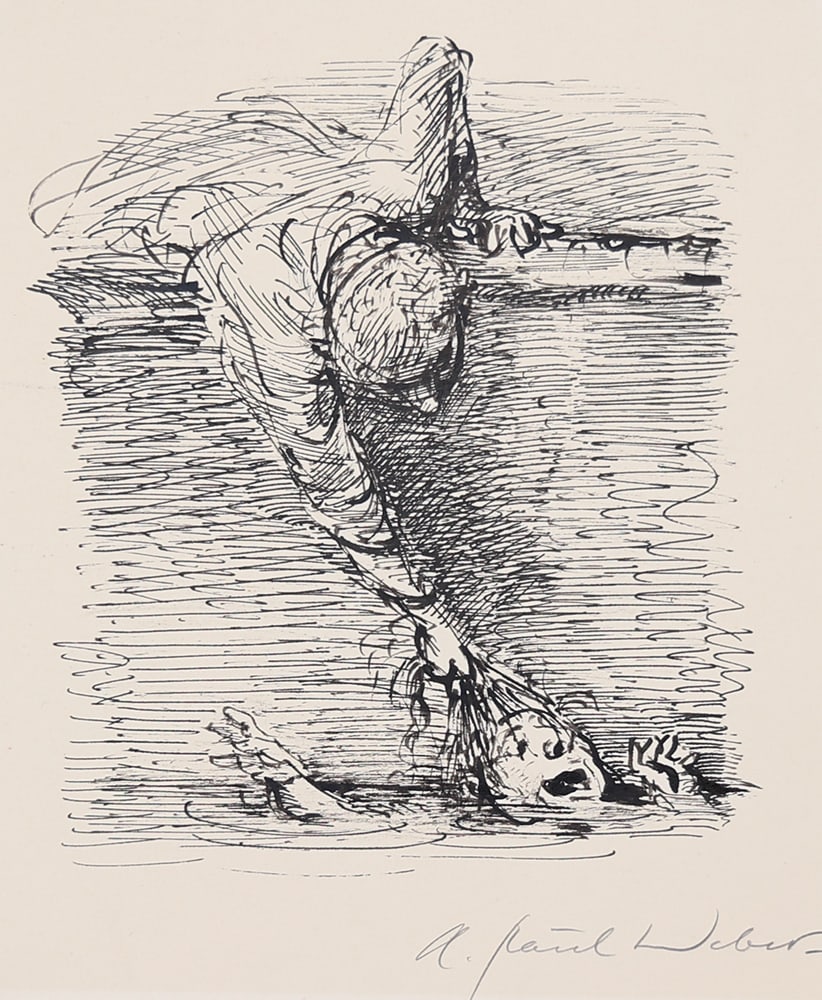 Andreas Paul Weber* (Arnstadt 1893 - 1980 Schretstaken) (1 of 2)