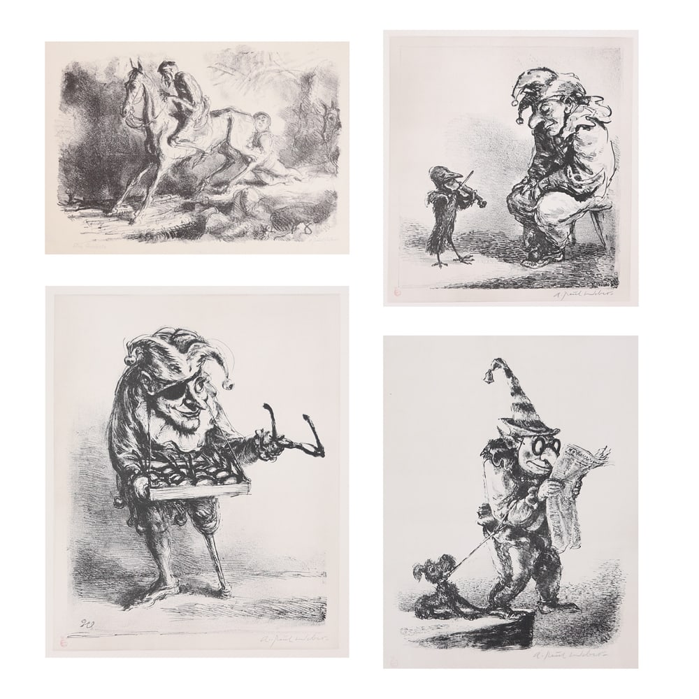 Andreas Paul Weber* (Arnstadt 1893 - 1980 Schretstaken) (1 of 9)