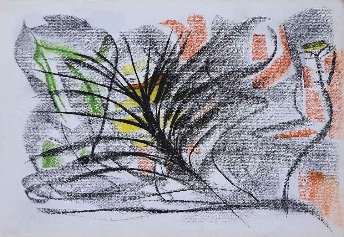 Gil Bra* (Vienna 1919 - 1990 Vienna): Gil Bra* (Vienna 1919 - 1990 Vienna) Harem's women pastel/paper 24 x 33 cm SCHÄTZPREIS / ESTIMATE € 200 - 400 STARTPREIS / STARTING PRICE € 200
