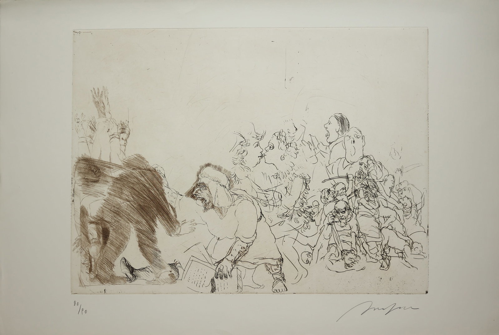 Alfred Hrdlicka* (Vienna 1928 - 2009 Vienna) (1 of 1)