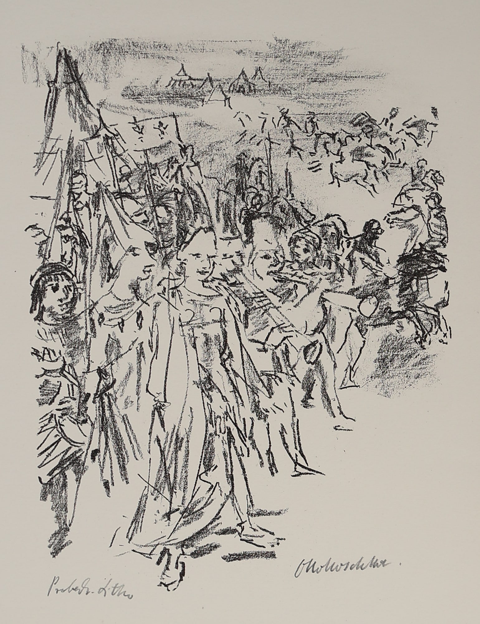 Oskar Kokoschka* (Pöchlarn 1886 - 1980 Montreux) (1 of 2)