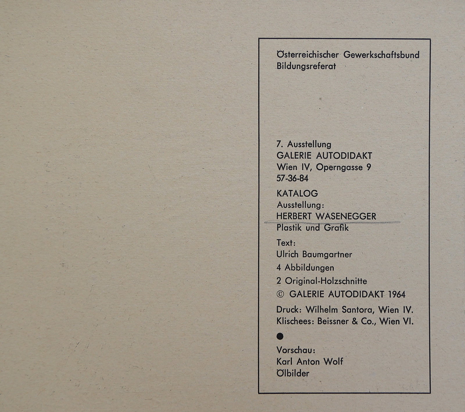 Wasenegger (Biographical data unknown) - 4
