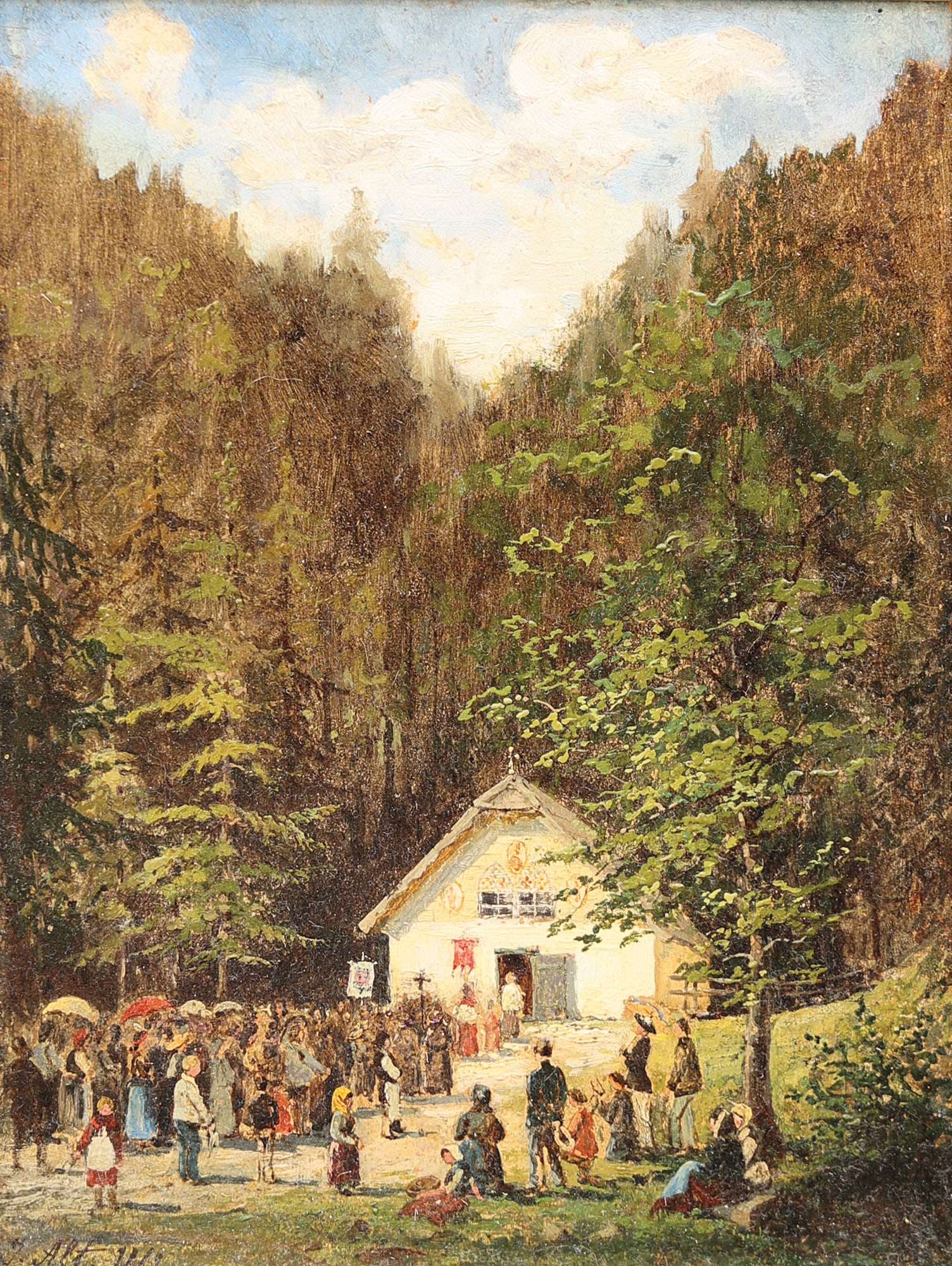 Jakob Alt (Frankfurt am Main 1789 - 1872 Vienna) (1 of 3)