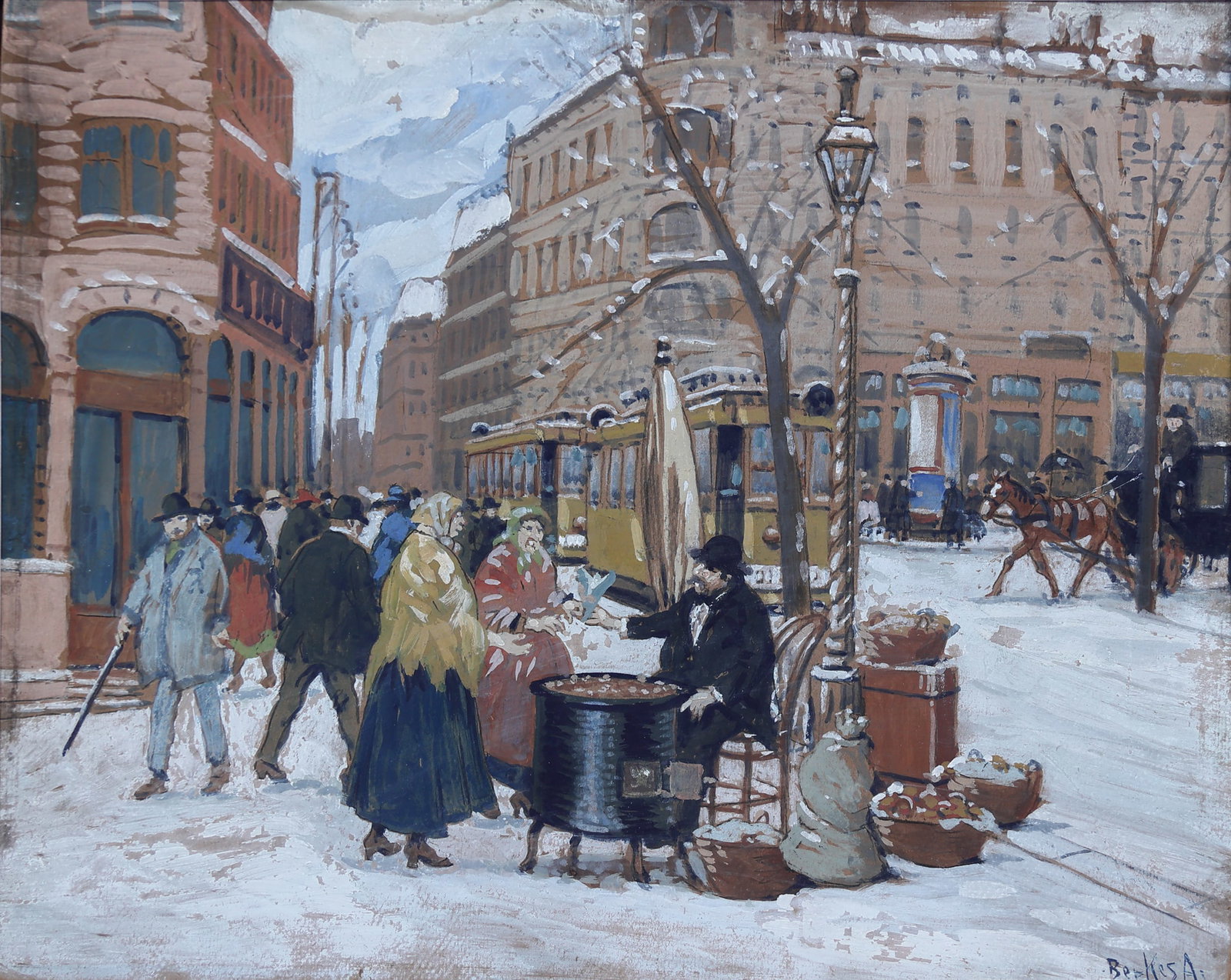 Antal Berkes (Budapest 1874 - 1938 Budapest) (1 of 3)