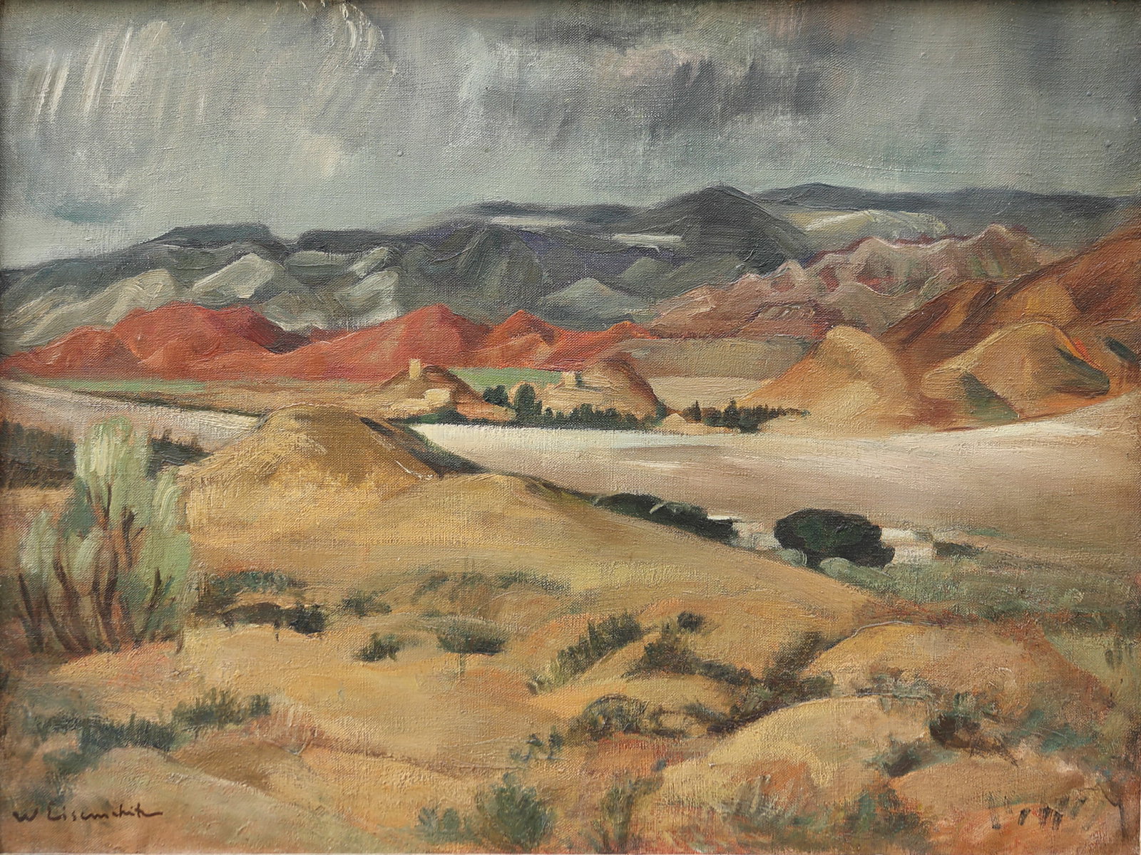 Willy Eisenschitz* (Vienna 1889 - 1974 Paris): Willy Eisenschitz* (Vienna 1889 - 1974 Paris) Spanish landscape, 1929 oil/canvas 47,2 x 62 cm signed W. Eisenschitz SCHÄTZPREIS / ESTIMATE € 4000 - 8000 STAR