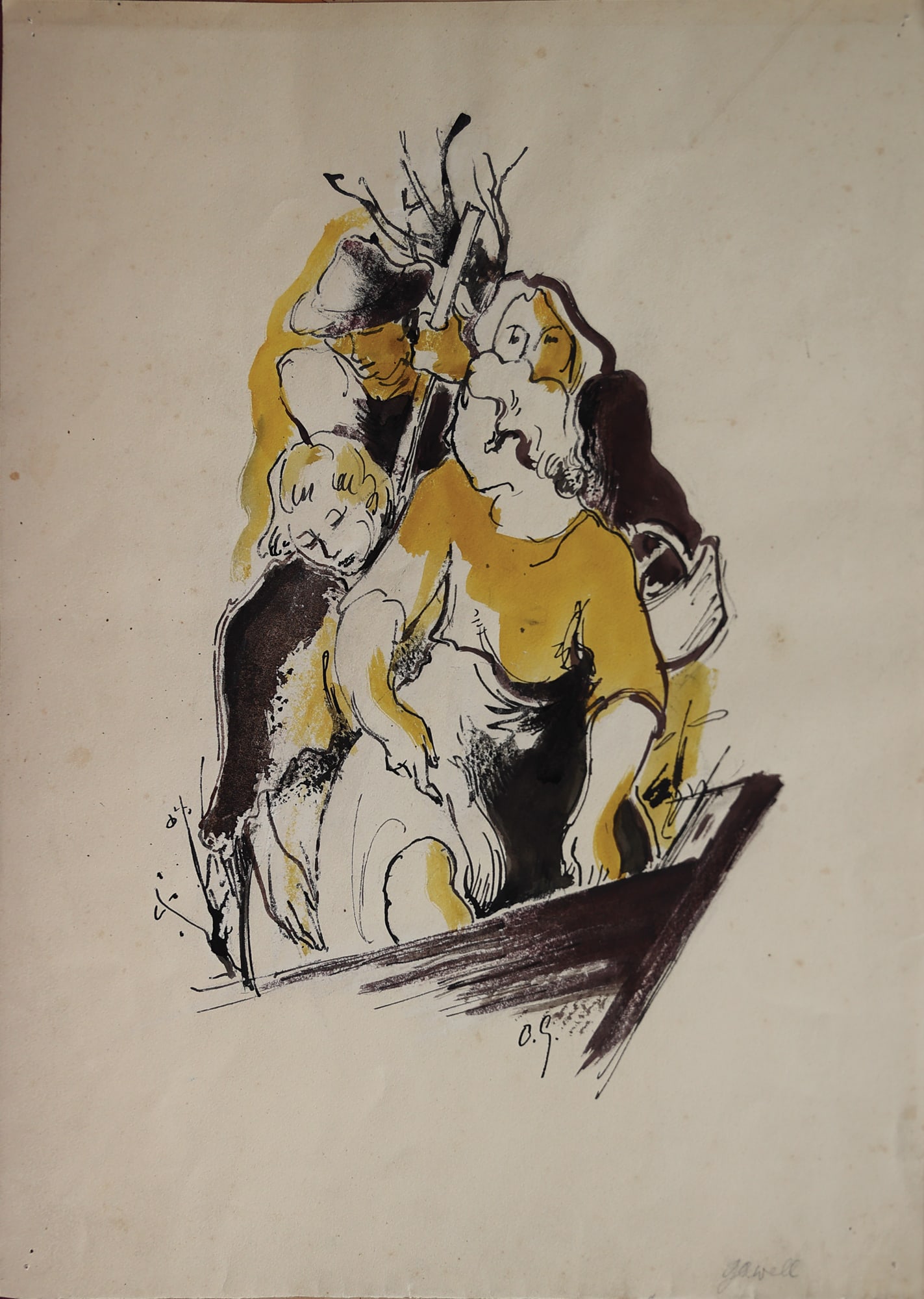 Oskar Gawell (Chawlodno 1888 - 1955 Vienna) (1 of 2)