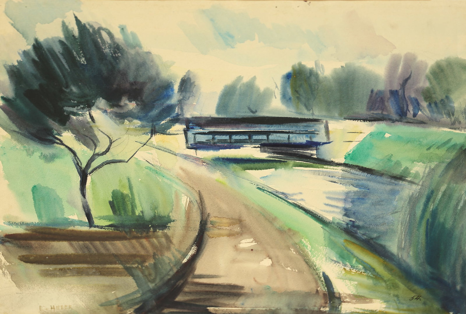 Ernst Huber* (Vienna 1895 - 1960 Vienna) (1 of 2)