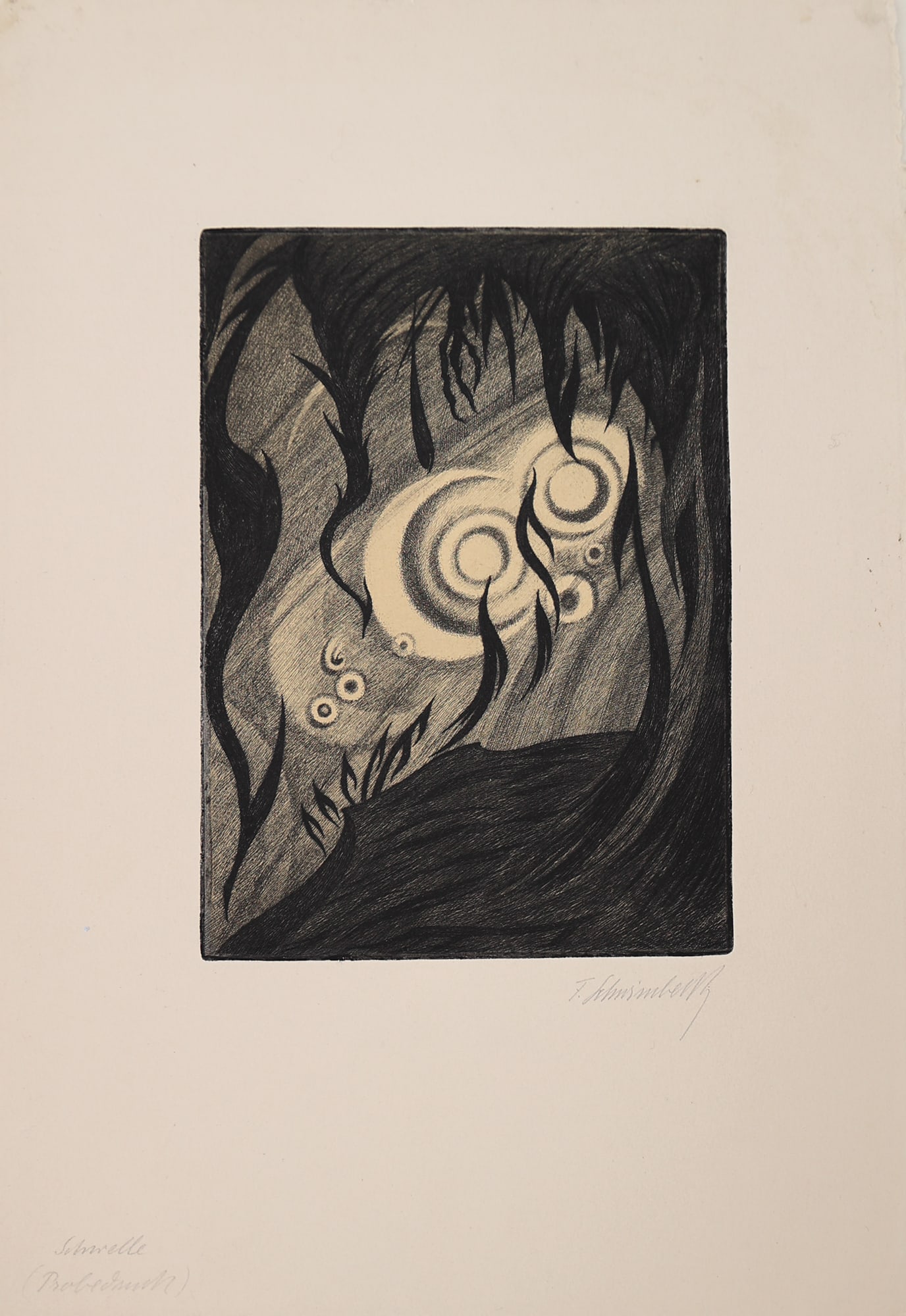 Fritz Schwimbeck* (Munich 1889 - 1977 Friedberg) (1 of 3)