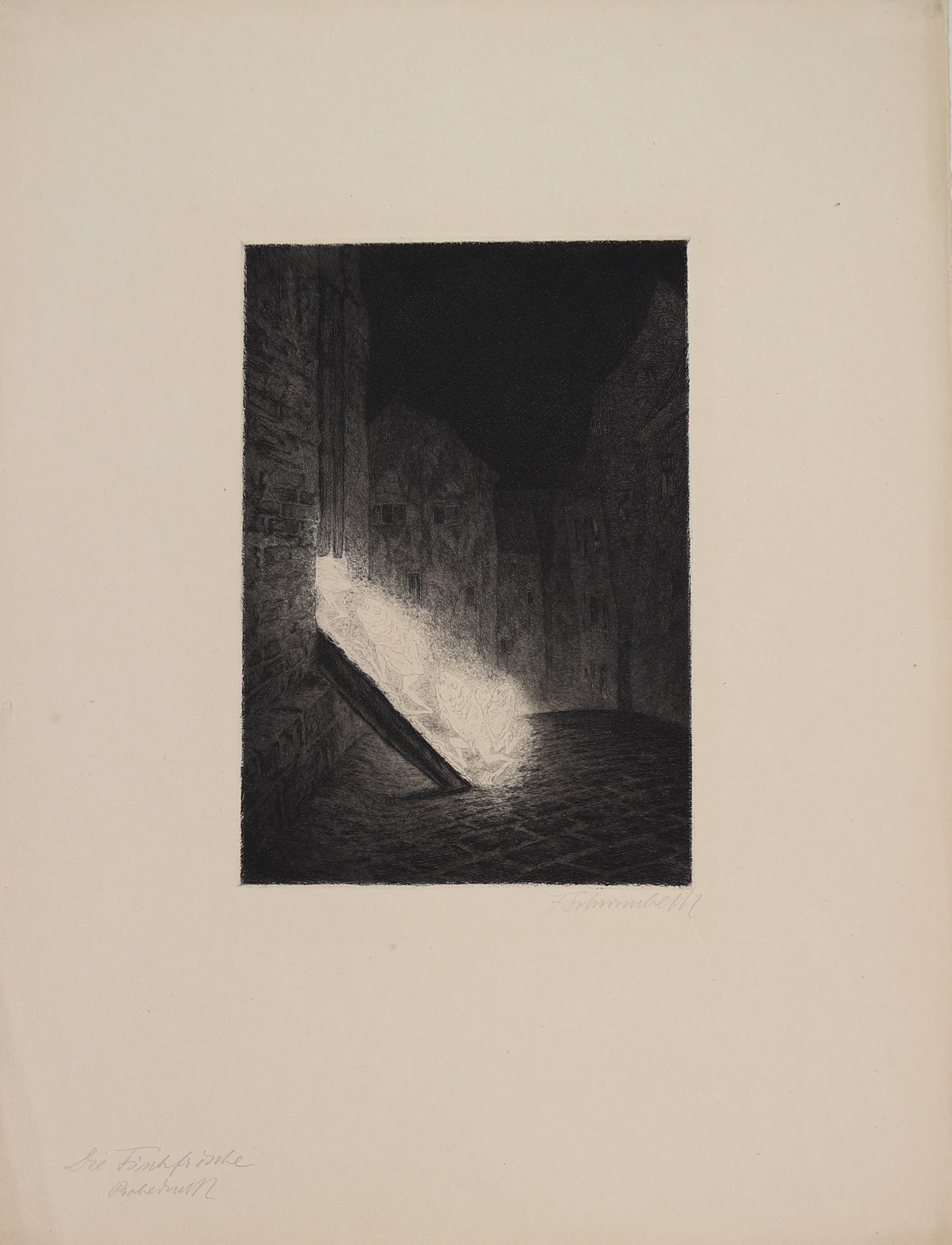 Fritz Schwimbeck* (Munich 1889 - 1977 Friedberg) (1 of 2)