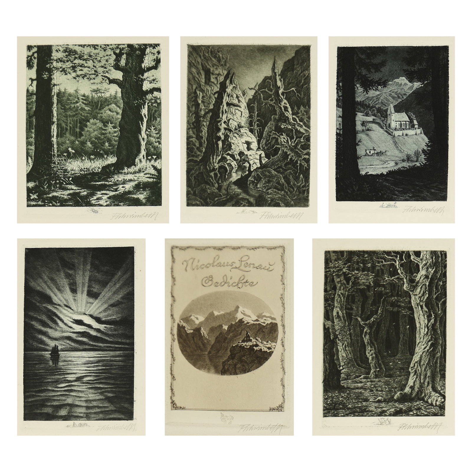 Fritz Schwimbeck* (Munich 1889 - 1977 Friedberg) (1 of 13)