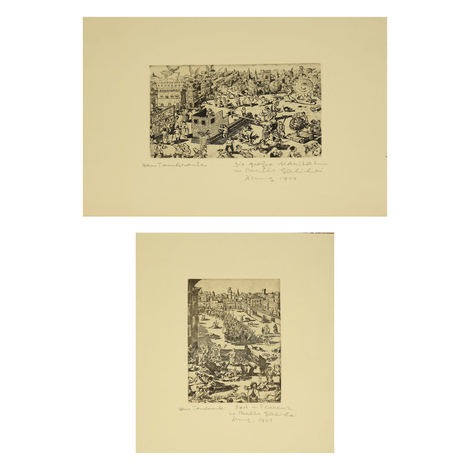 Hans Tombrock* (Benninghofen 1895 - 1966 Stuttgart) (1 of 3)