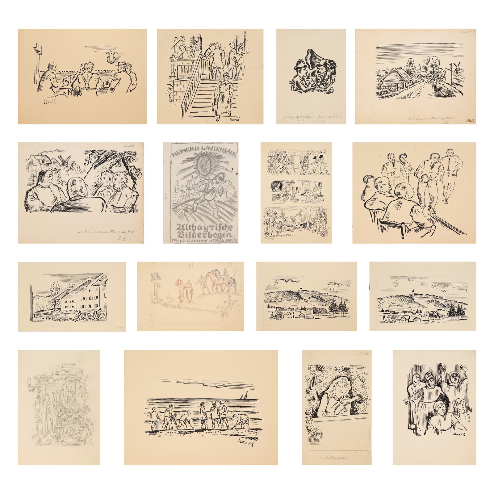 Max Unold* (Memmingen 1885 - 1964 Munich) (1 of 20)