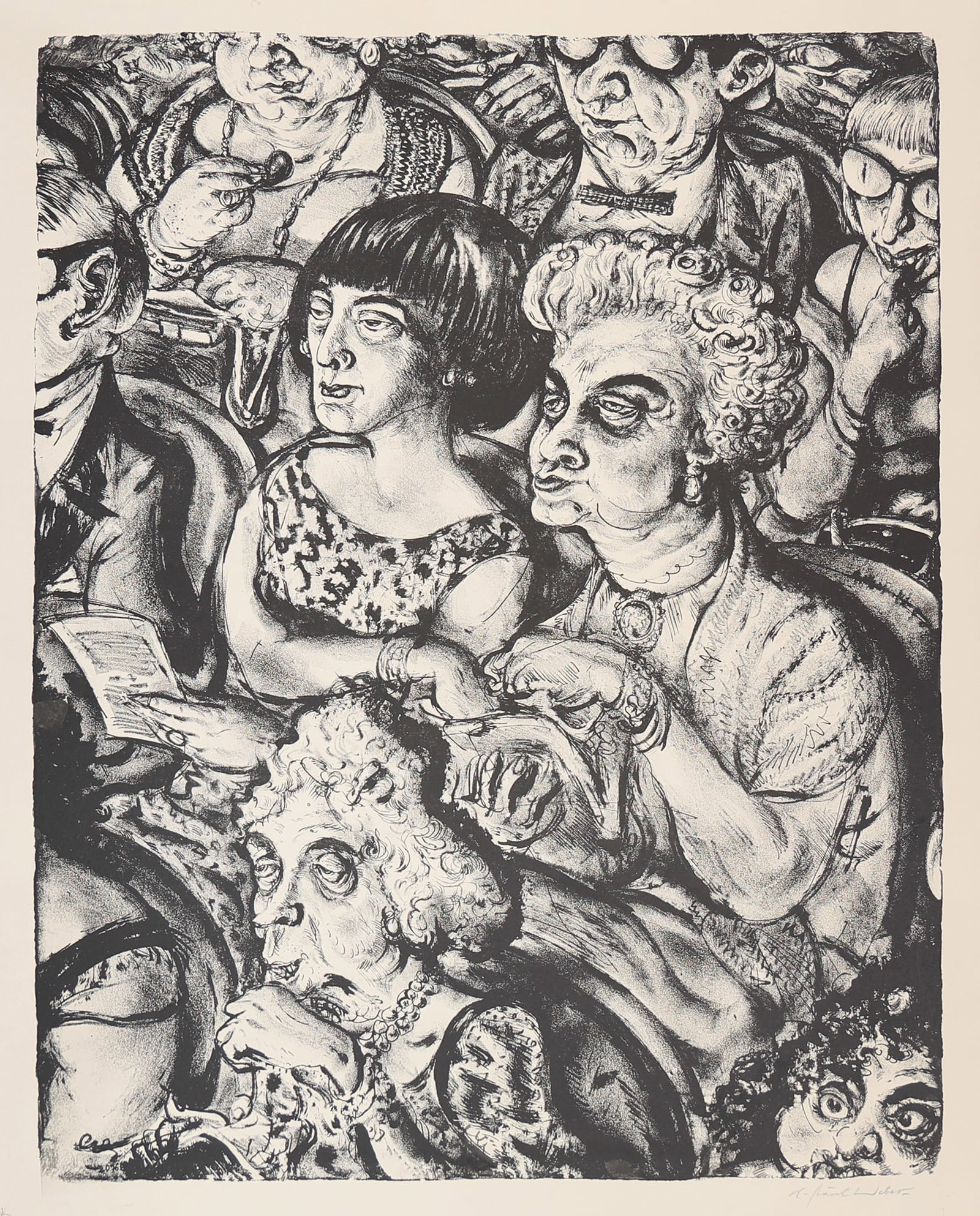 Andreas Paul Weber* (Arnstadt 1893 - 1980 Schretstaken) (1 of 2)