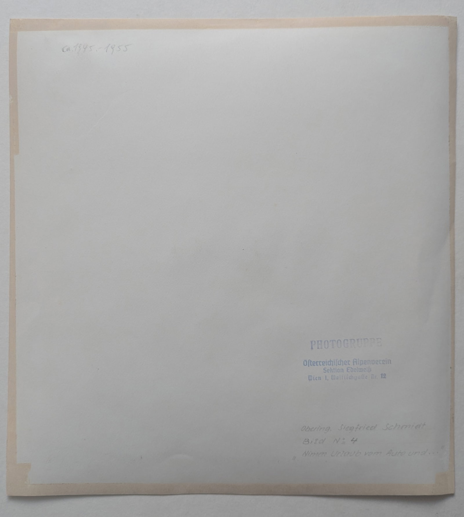 Siegfried Schmidt (Biographical data unknown) - 2