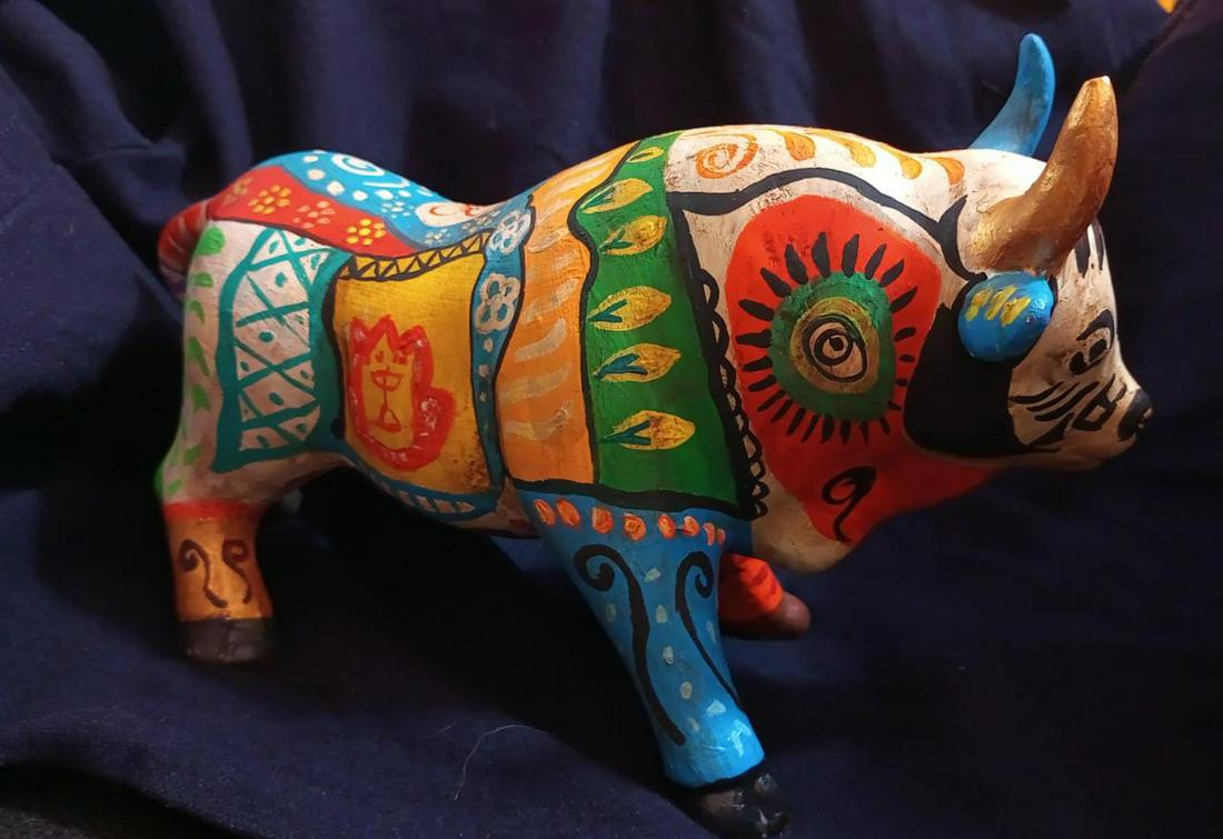 PABLO PICASSO - CERAMICS - BULLFIGHTING - (1881-1973),: Description: Pablo Ruiz Picasso (Malaga, October 25, 1881-Mougins, April 8, 1973) was a Spanish painter and sculptor, creator, along with Georges Braque, of Cubism. Measurement28 x 18 x 10 centimeters