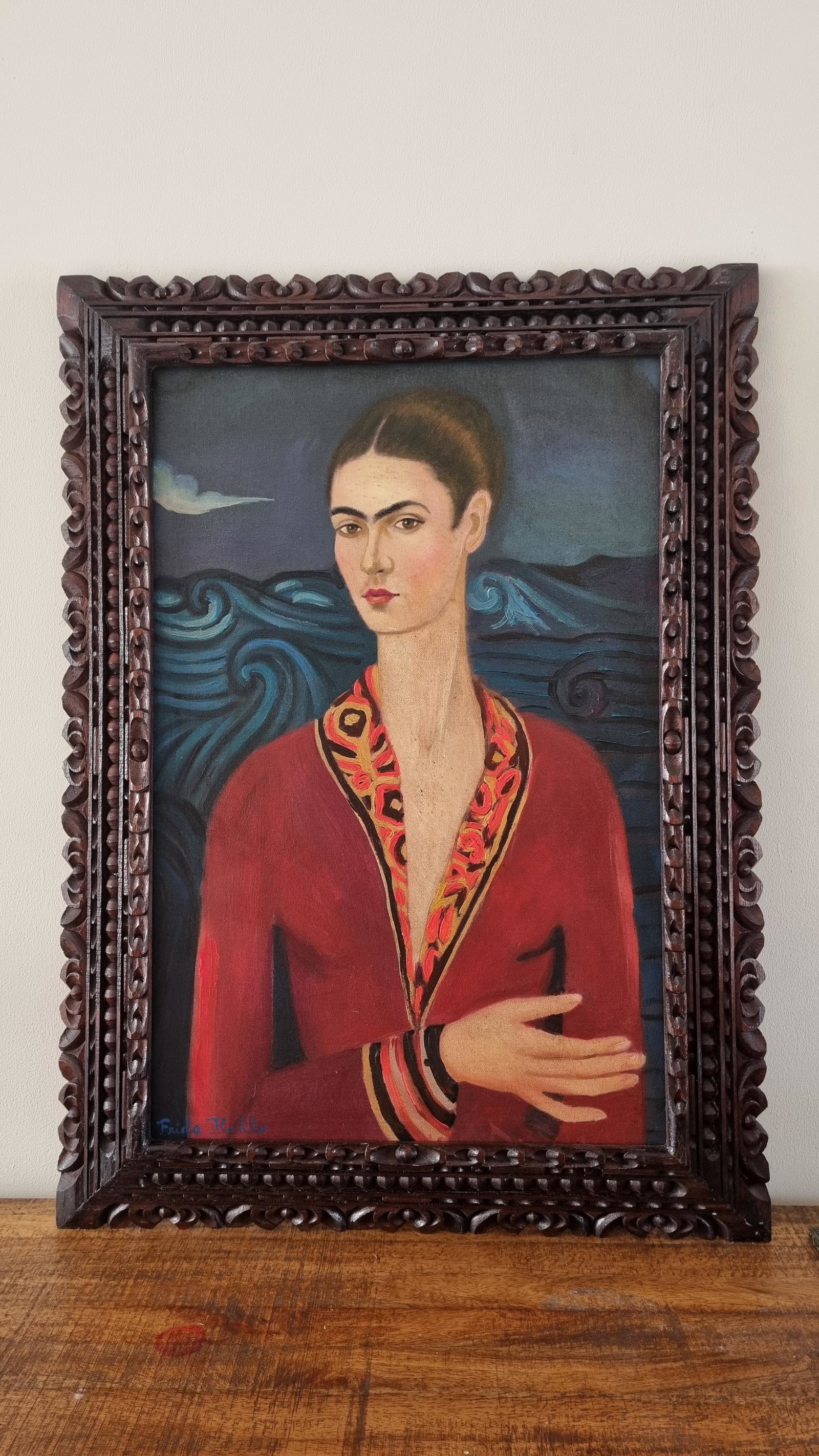 FRIDA KAHLO - OIL PAINTING - MEXICAN ARTWORK (1 of 5)