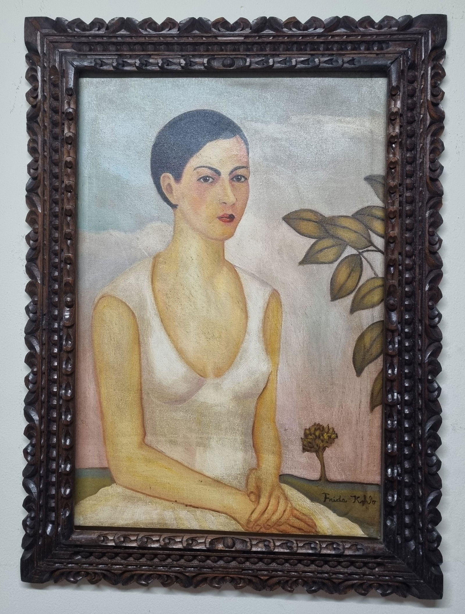 FRIDA KAHLO - OIL PAINTING - MEXICAN ARTWORK (1 of 3)