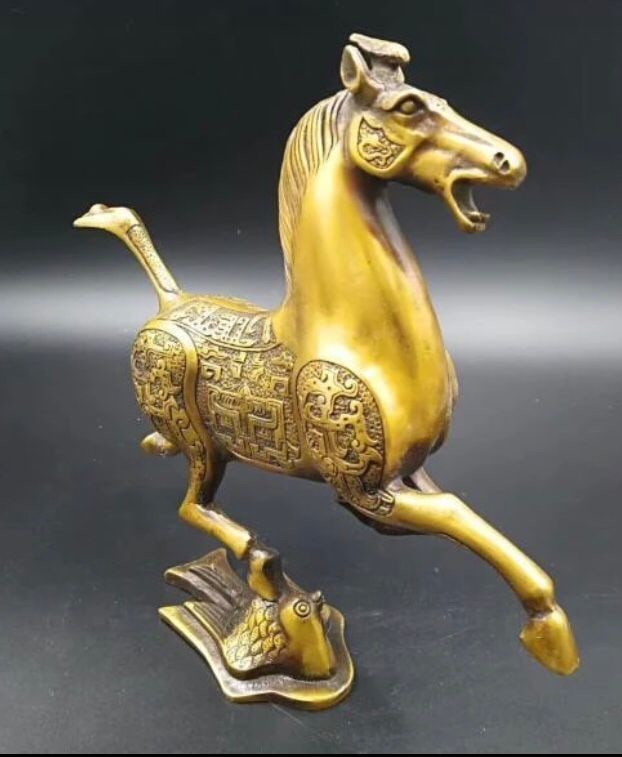 COLLECTION PURE BRASS HORSE SCULPTURE (1 of 16)