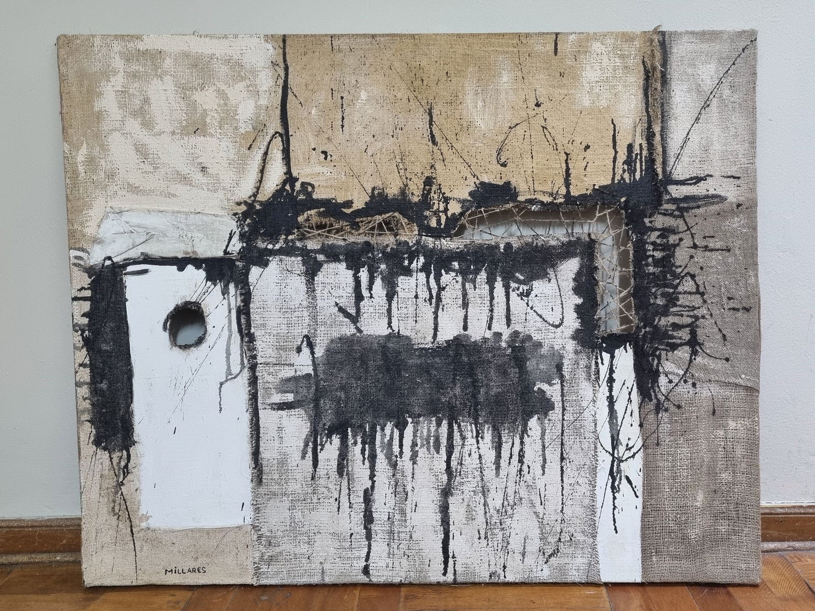 MANOLO MILLARES - PAINTING - IN THE STYLE OF (1 of 5)